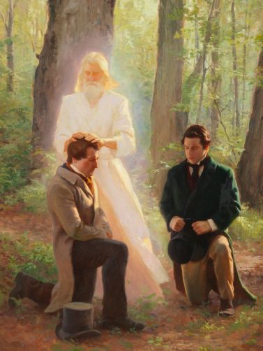 Juan el Bautista ordena a Jose Smith