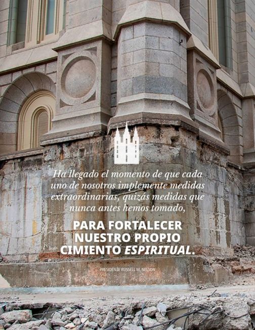 El templo y el cimiento espiritual de ustedes