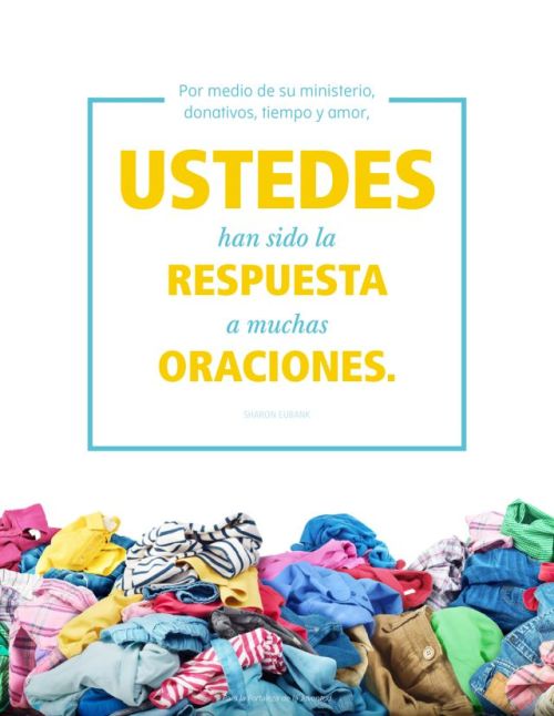 Ruego que Él nos utilice